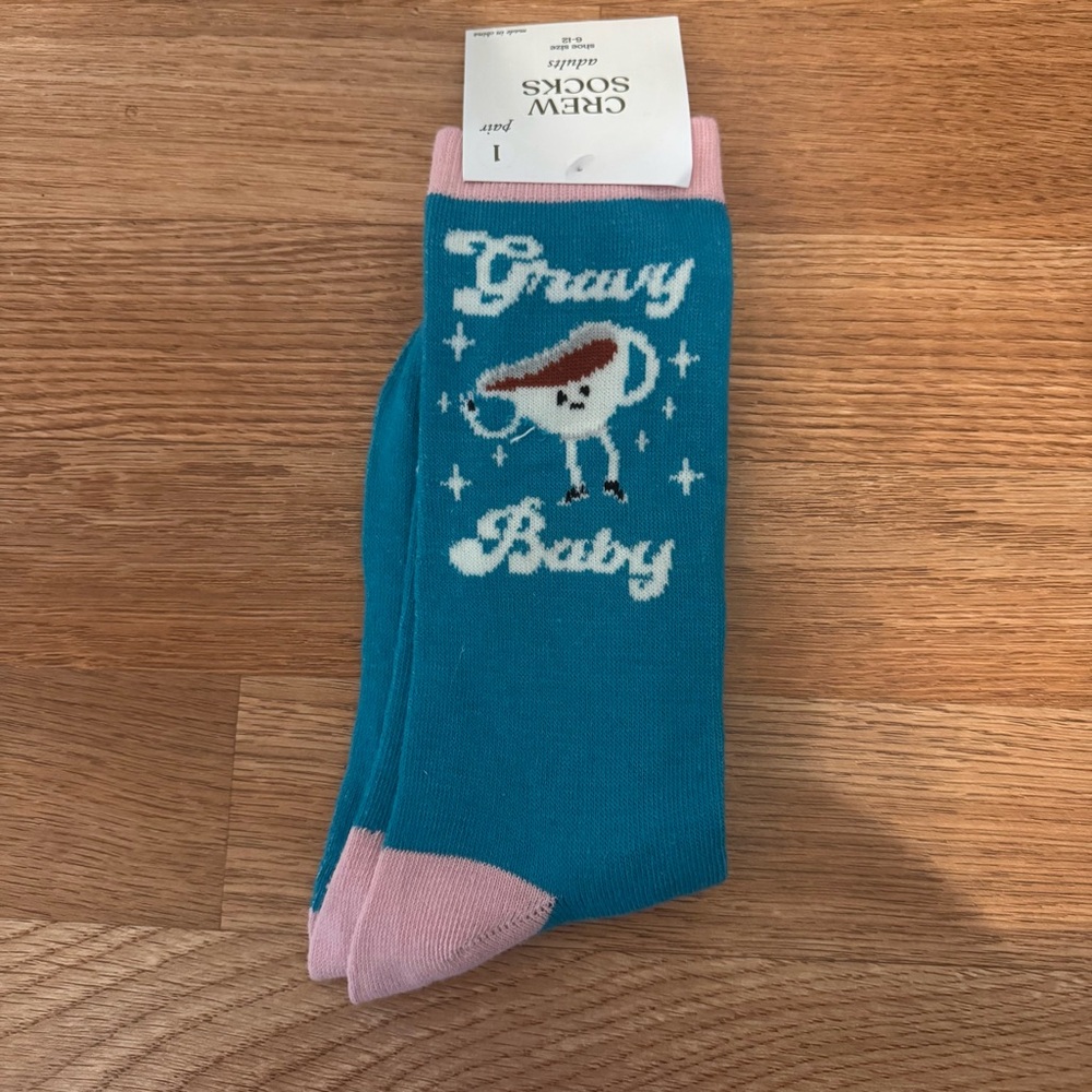 🔴 Gravy Baby Thanksgiving Socks